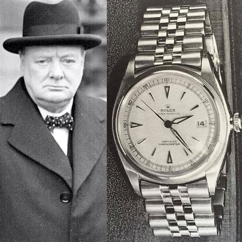 winston churchill rolex datejust|winston churchill wrist watch.